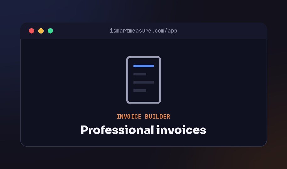Open the Invoice builder and pick a document type